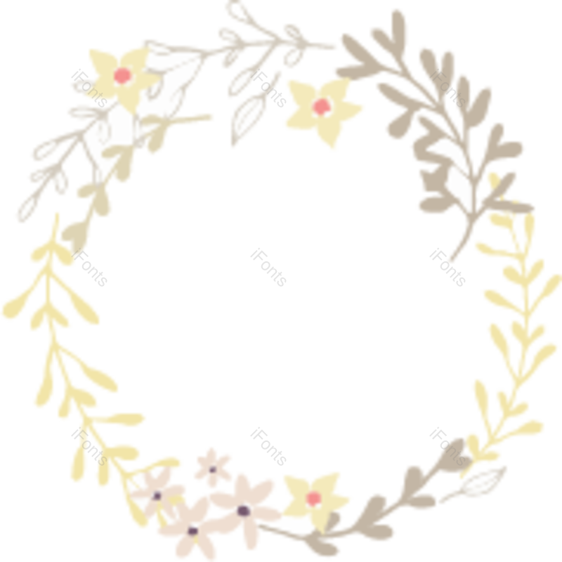 边框图片,元素元素,花卉PNG,植物免抠素材
